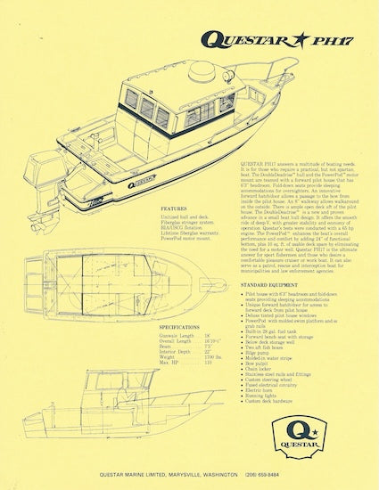 Questar PH17 Specification Flyer