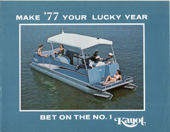 Kayot 1977 Pontoon Brochure
