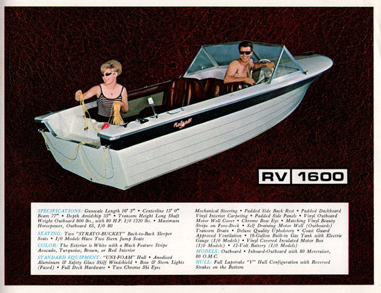 Reinell 1968 Brochure