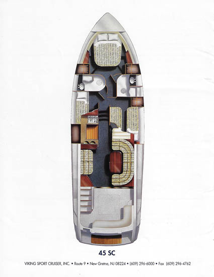 Viking Princess 45SC Specification Brochure