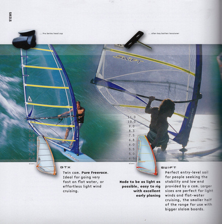 Gaastra 2003 Windsurfing Brochure