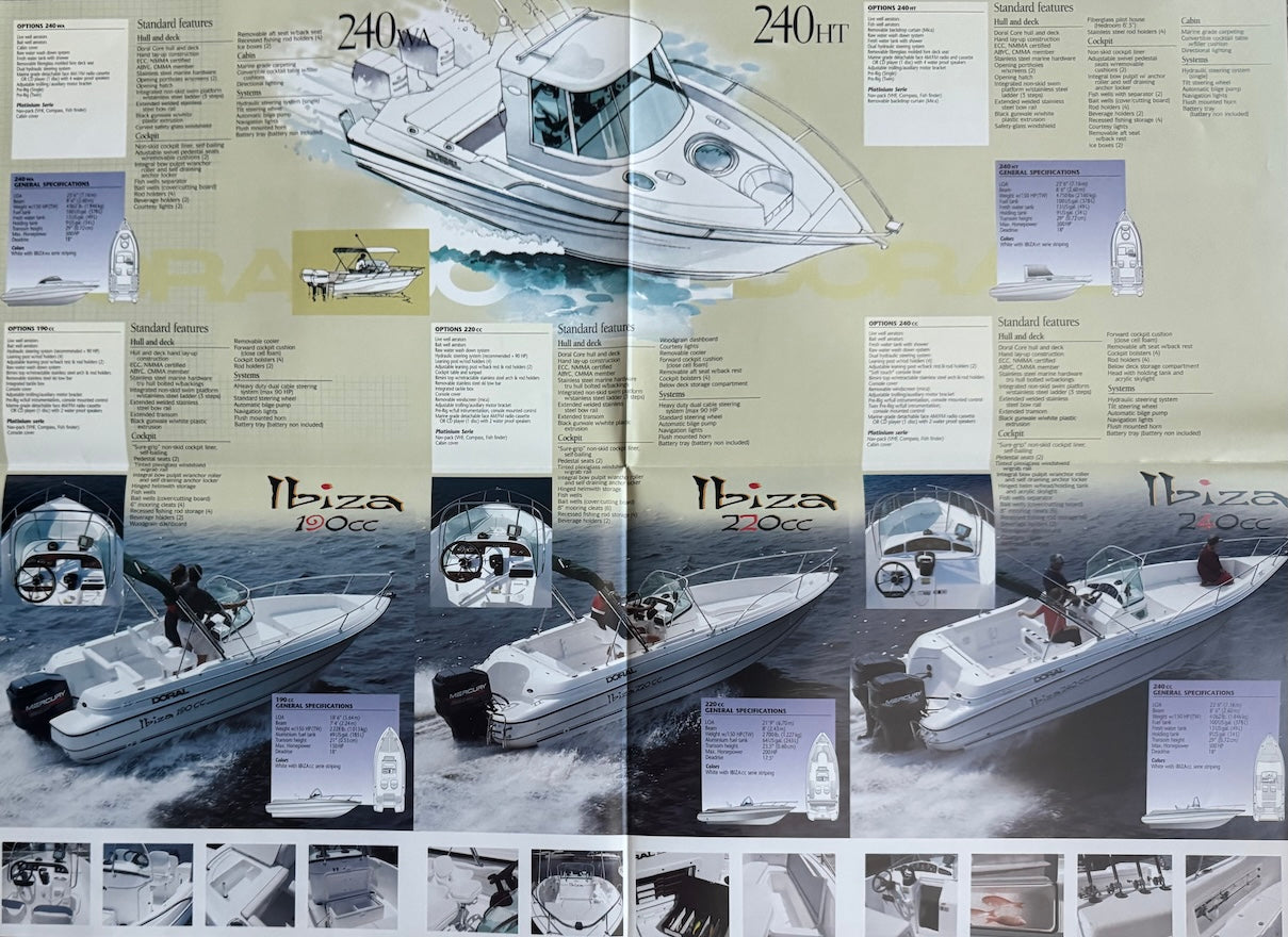 Doral 1999 Ibiza Poster Brochure