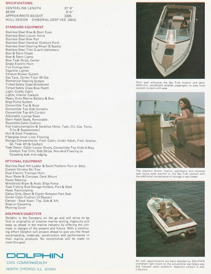 Dolphin Sea Trek Brochure