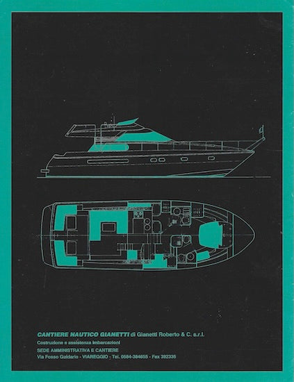 Gianetti 42 Moto Nautica Magazine Reprint Brochure