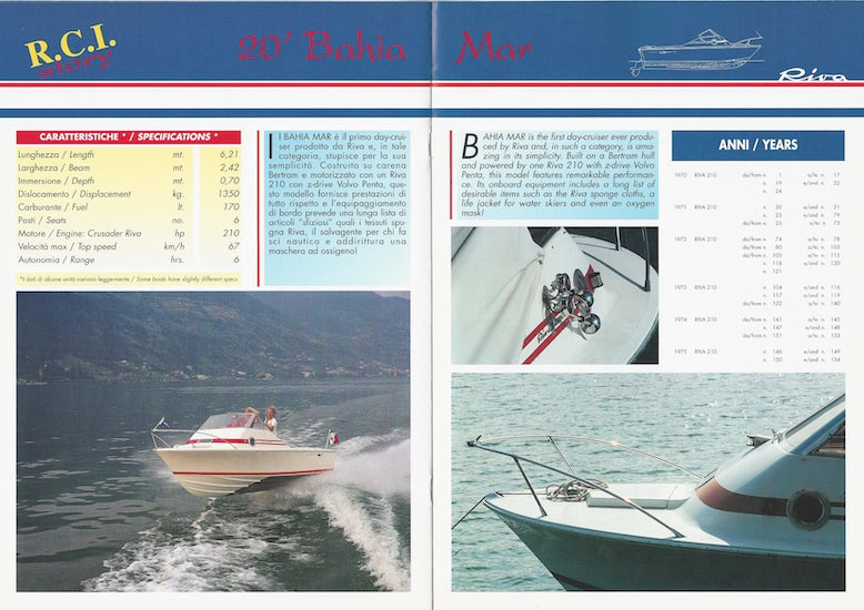 Riva Rivarama Newsletter Brochure - No 35