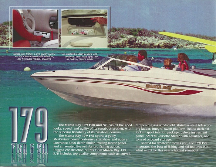Manta Ray 1998 Brochure