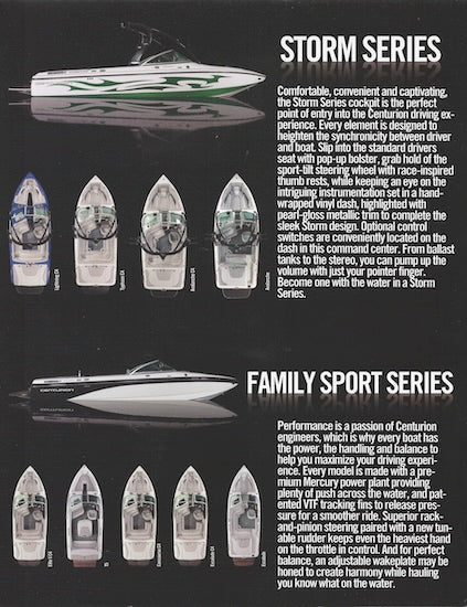 Ski Centurion 2008 Poster Brochure