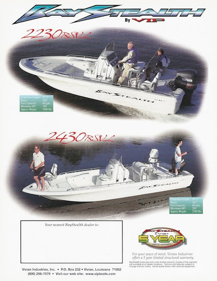 VIP Bay Stealth Brochure