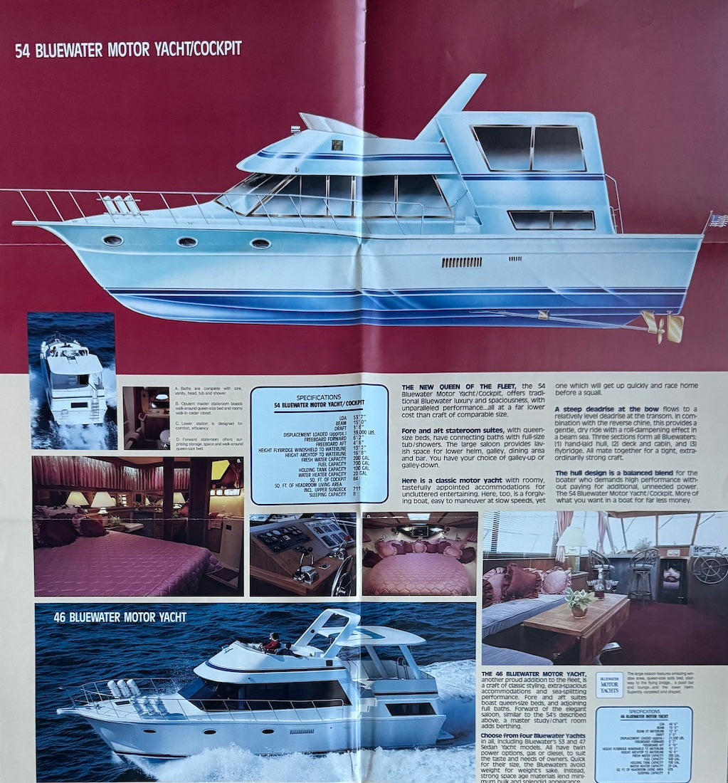 Bluewater 1985 Poster Brochure