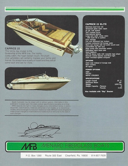 MFB 1980s Brochure