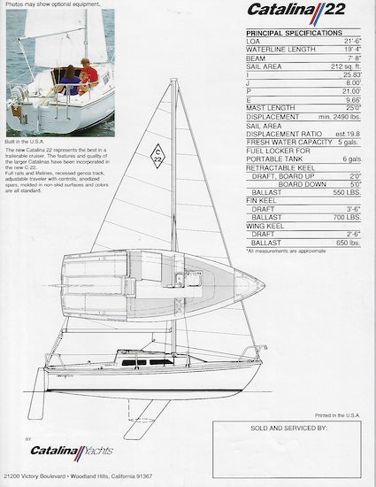 Catalina 22 Brochure