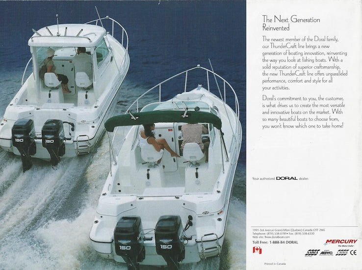 Doral 2000 Thundercraft Poster Brochure