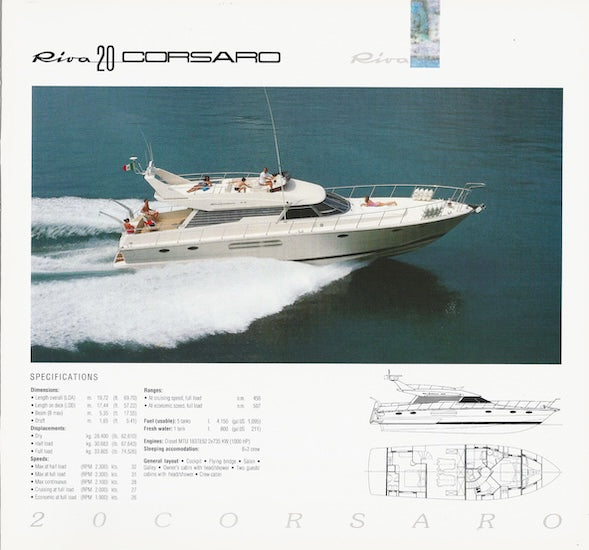 Riva 1995 Brochure