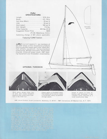 AMF Alcort Puffer Brochure