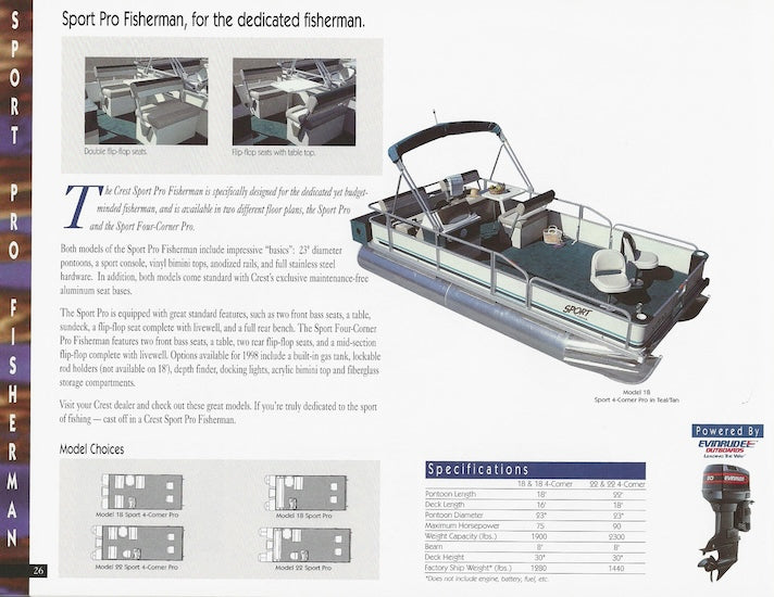 Crest 1998 Brochure