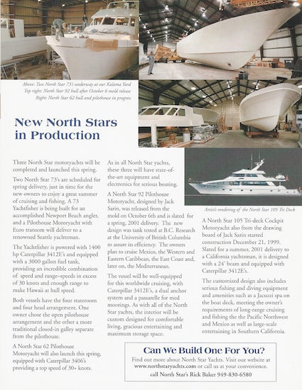 North Star Newsletter Brochure