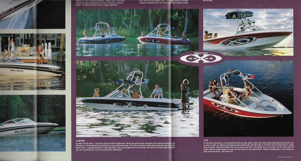Mastercraft 2001 Poster Brochure