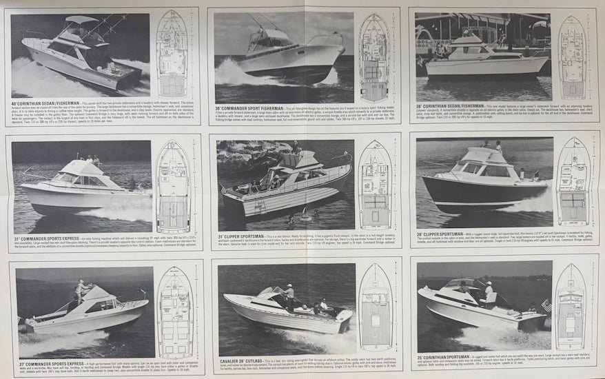 Chris Craft 1968 Fishing Brochure