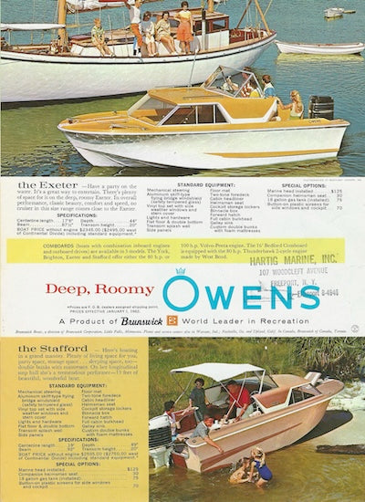 Owens 1962 Brochure