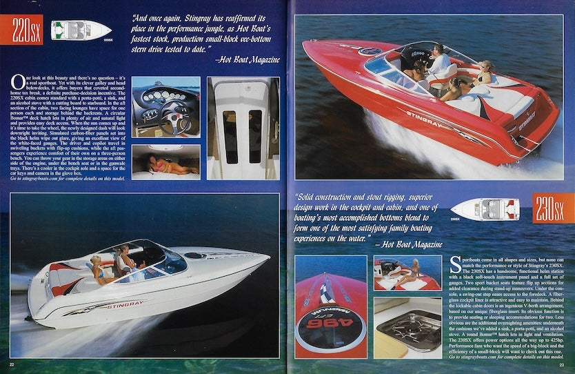 Stingray 2001 Brochure