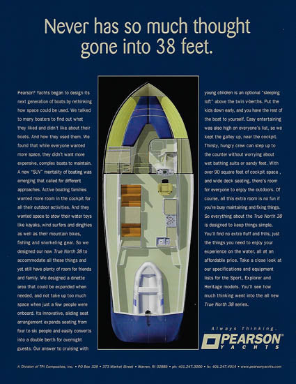 Pearson True North 38 Brochure