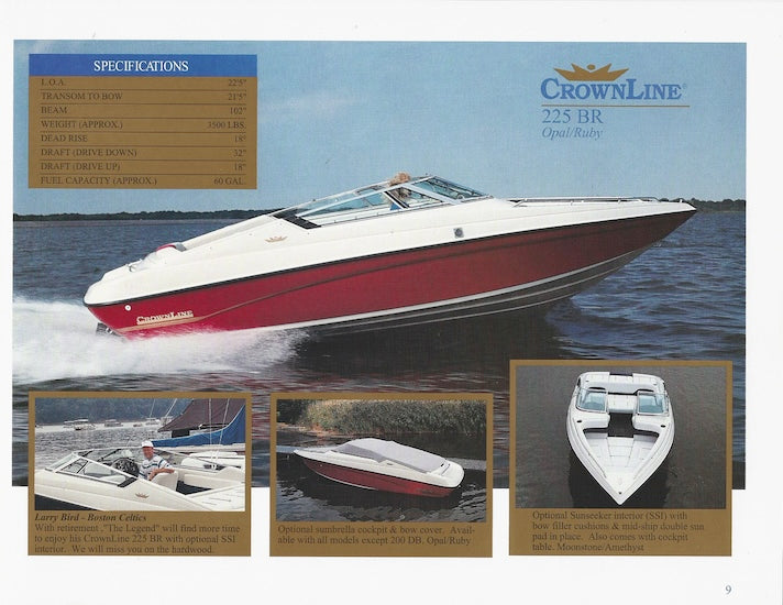 Crownline 1993 Brochure