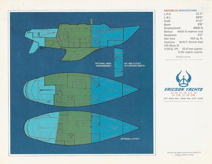 Ericson 32 Brochure