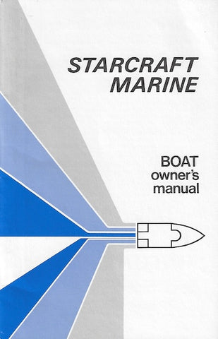 Starcraft 1985 Owners Manual