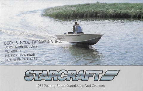 Starcraft 1986 Small Brochure