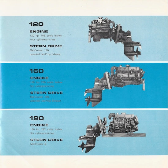Mercury 1968 Mercruiser Brochure