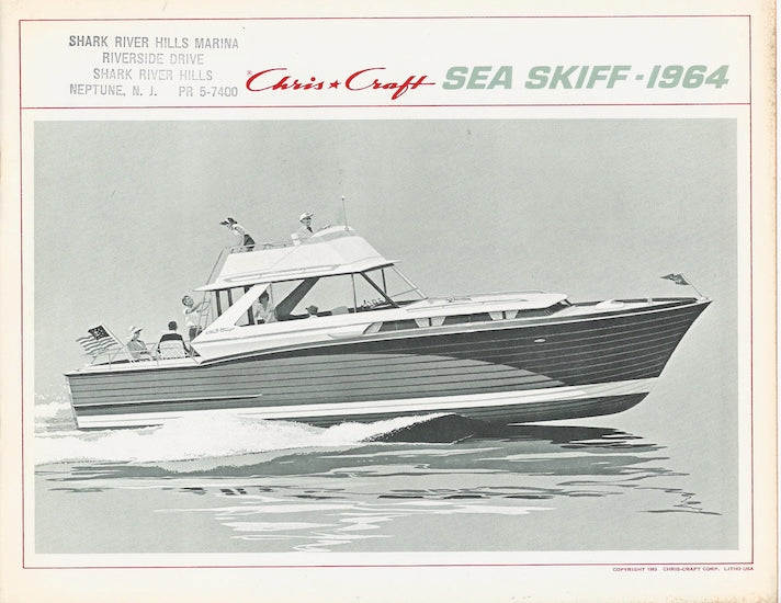 Chris Craft 1964 Sea Skiff Brochure
