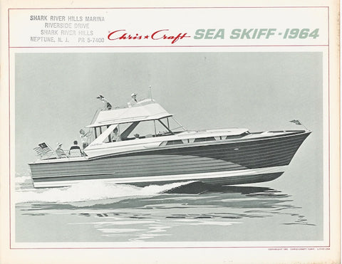 Chris Craft 1964 Sea Skiff Brochure