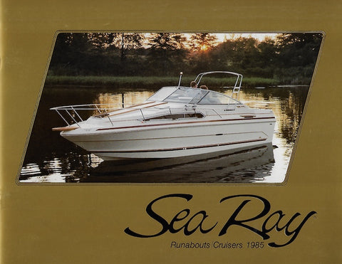 Sea Ray 1985 Runabouts / Cruisers Brochure