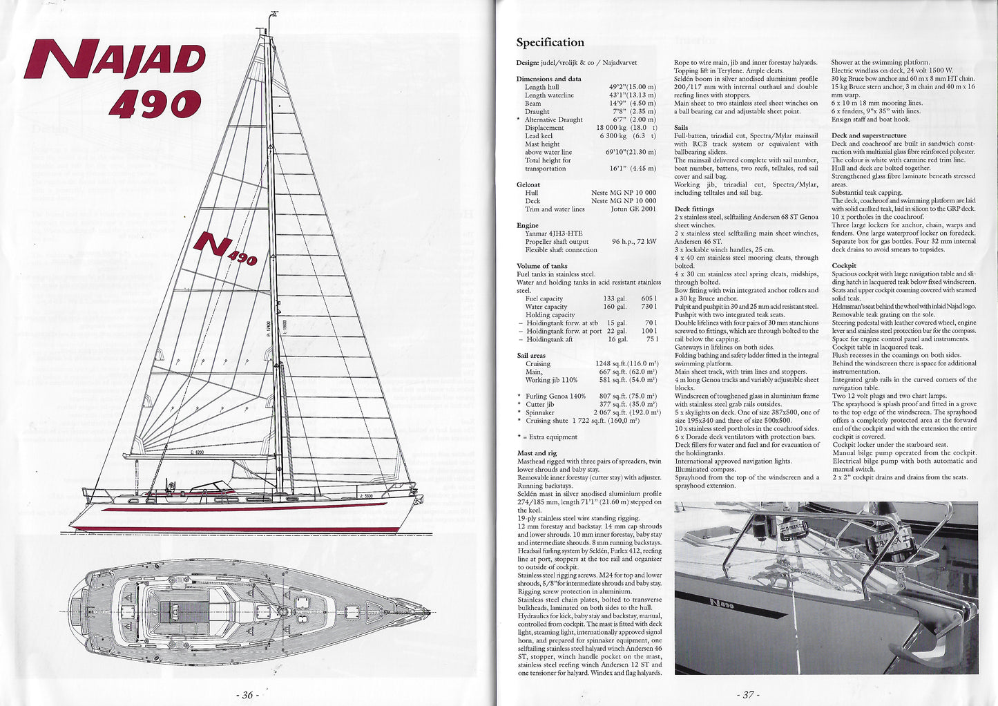 Najad 2002 Specification Brochure