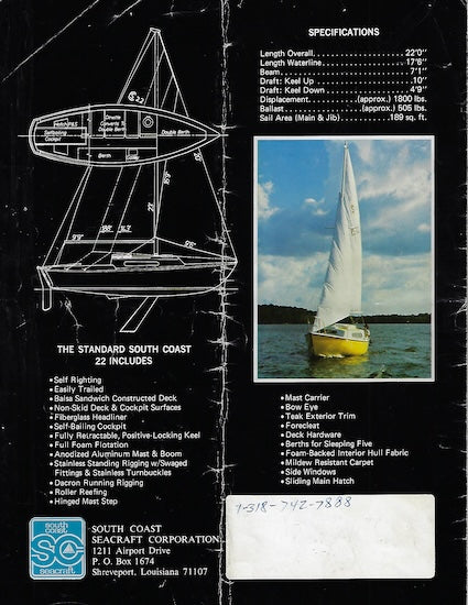 South Coast 22 Brochure