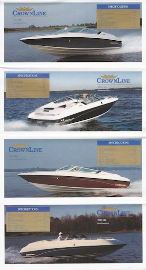 Crownline 1993 Abbreviated Brochure