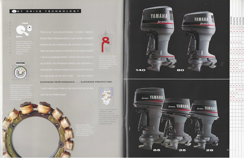 Yamaha 1994 Outboard Brochure