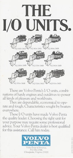 Volvo 1980s Quality Brochure