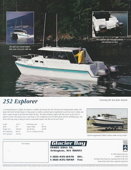 Glacier Bay 1995 Brochure