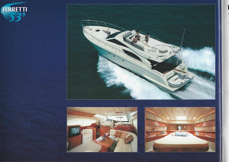 Ferretti 2002 Brochure