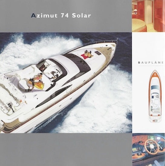 Azimut 2001 / 2002 German Brochure