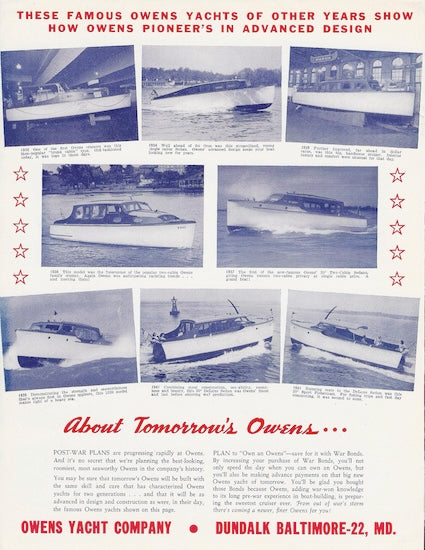 Owens War Brochure