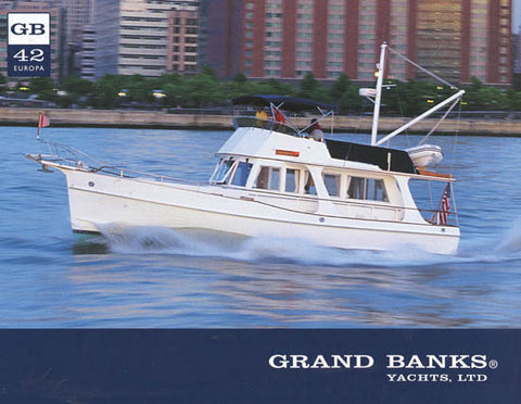 Grand Banks 42 Europa Brochure