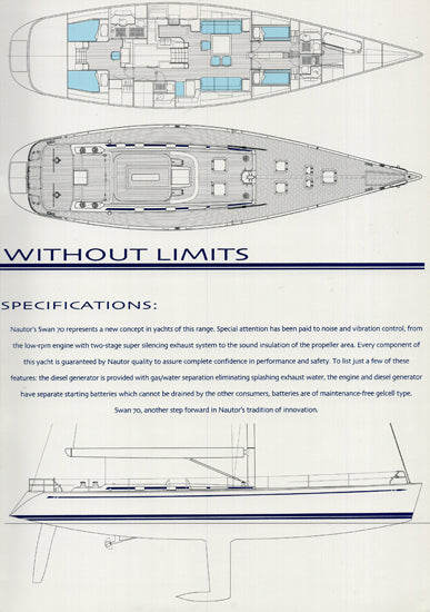 Nautor's Swan 70 Brochure