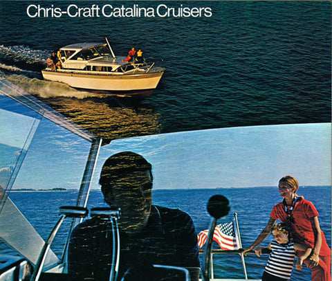 Chris Craft 1970 Catalina Cruisers Brochure