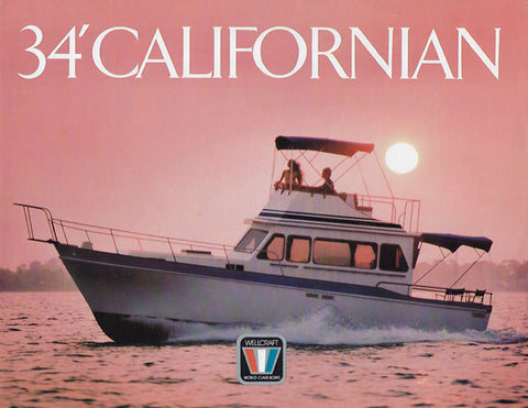 Wellcraft Californian 34 Trawler Brochure