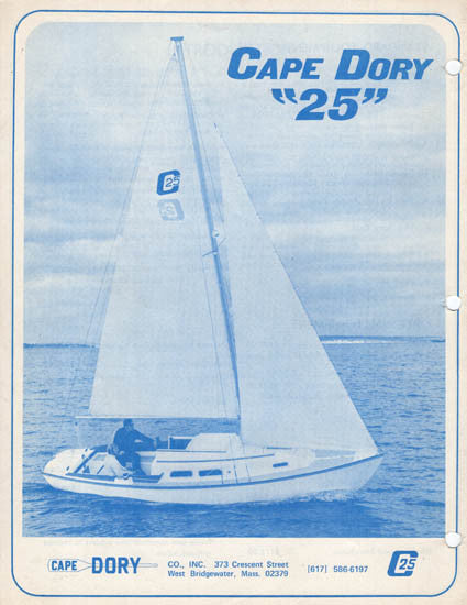 Cape Dory Cape 25 Brochure