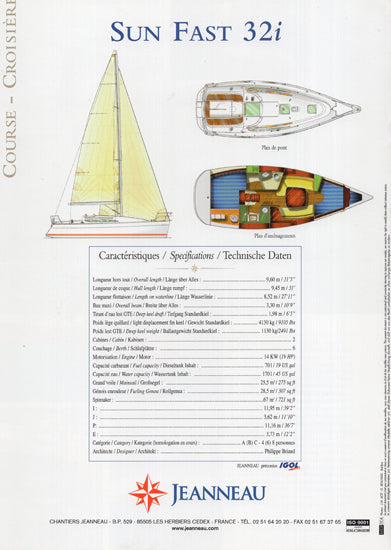 Jeanneau Sun Fast 32i Brochure