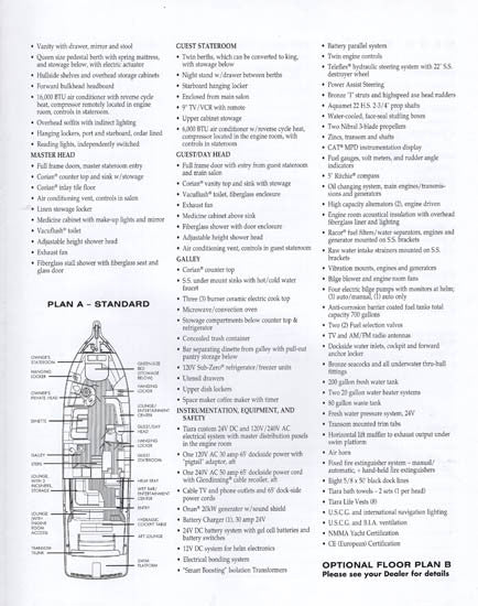 Tiara 5200 Salon Specification Brochure