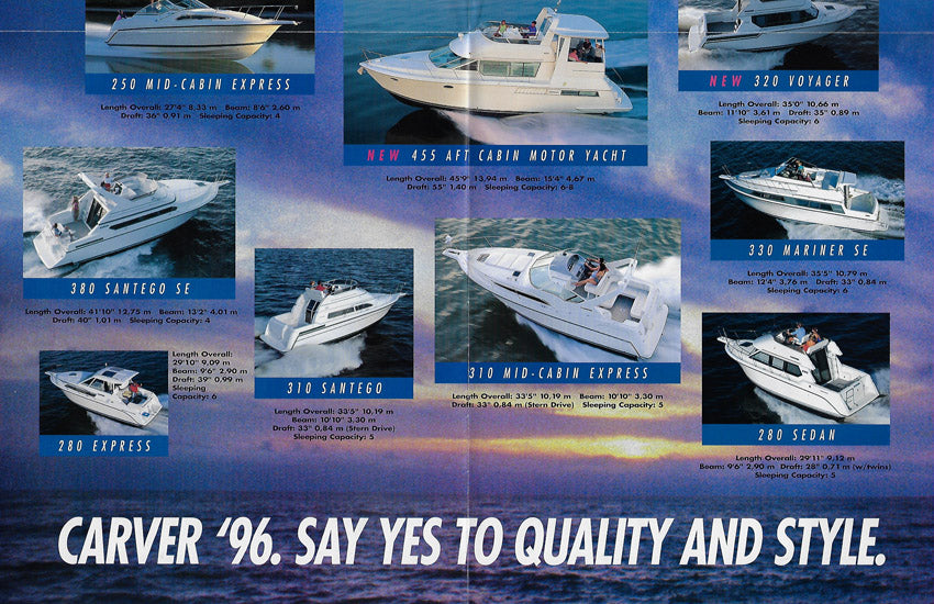 Carver 1996 Abbreviated Brochure